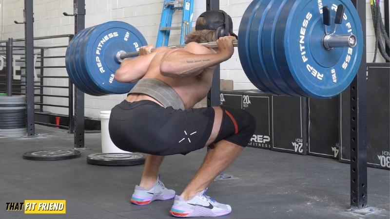 Best shoes for low best sale bar squats