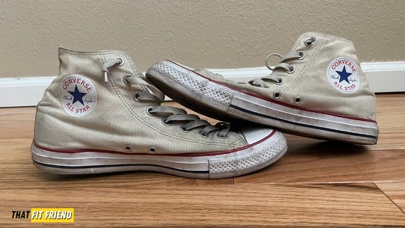 High top or low shop top converse for lifting