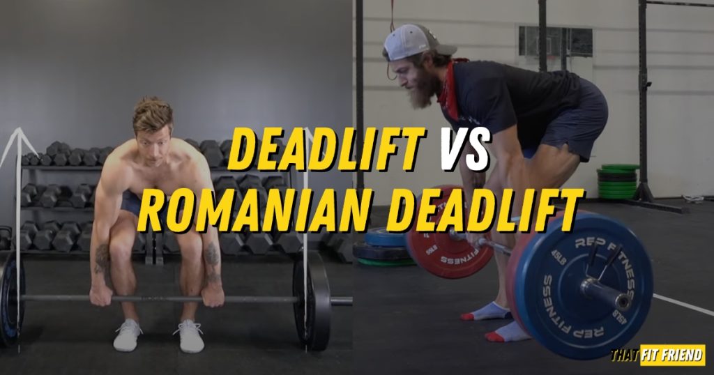 Barbell Deadlift Versus Romanian Deadlift RDL