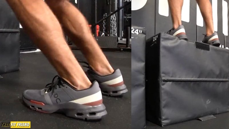 Me using and testing the On CloudPulse for Box Jumps