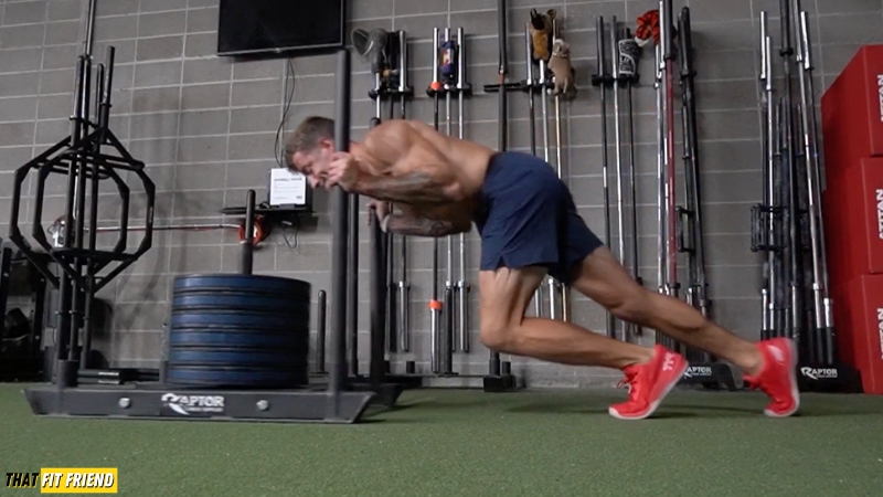 Testing the TYR CXT-2's for Sled Pushes