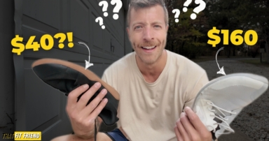 40 vs 160 dollar barefoot shoes