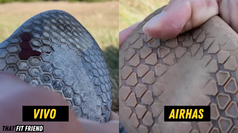 Barefoot Shoe Scuff Test 60 Minutes In