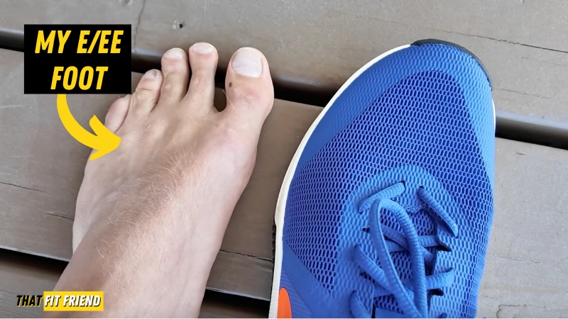 Nike MC Trainer 3 Width Compared to My Foot