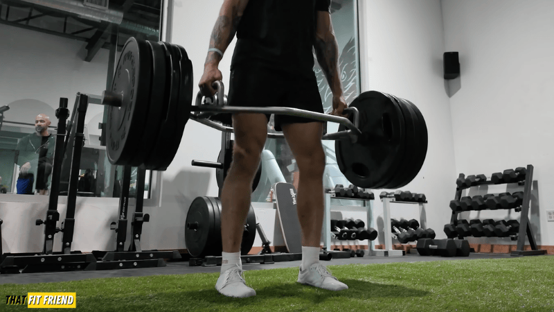 Me Testing the Vivobarefoot Primus Lite 3.5 for Strength Workouts