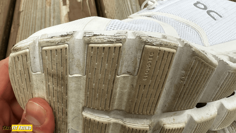 On Cloud 6 Midsole Durability