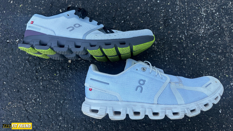 On Cloud 6 vs On Cloud X 4 Midsole