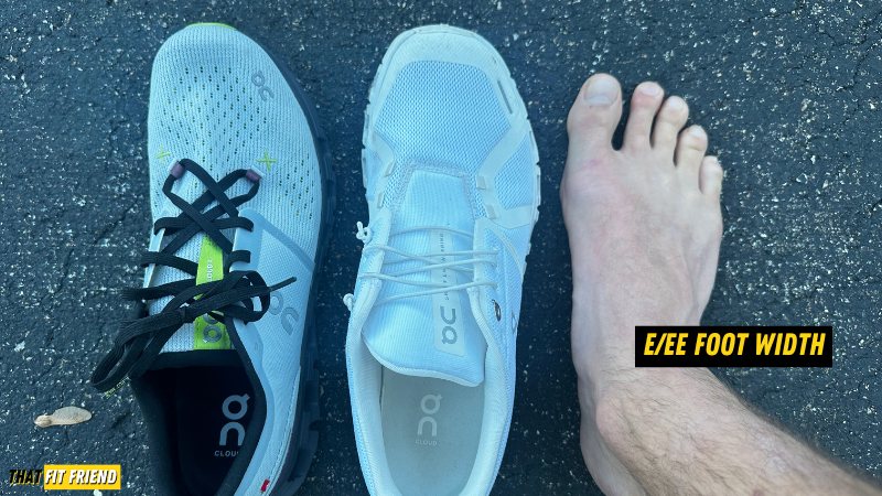 On Cloud 6 vs On Cloud X 4 Width and Try On