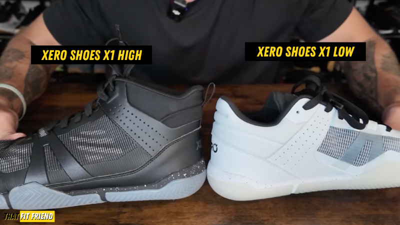 Xero Shoes X1 High vs Low Top