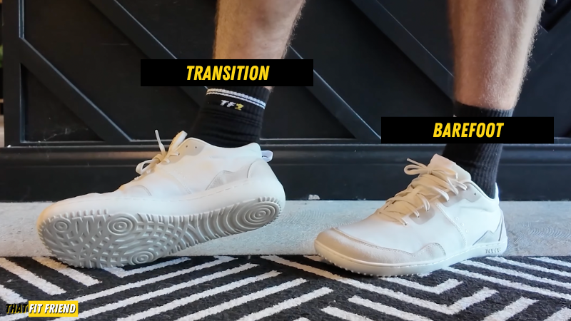 Tolos Soleil Transition Vs Barefoot Shoes On Feet