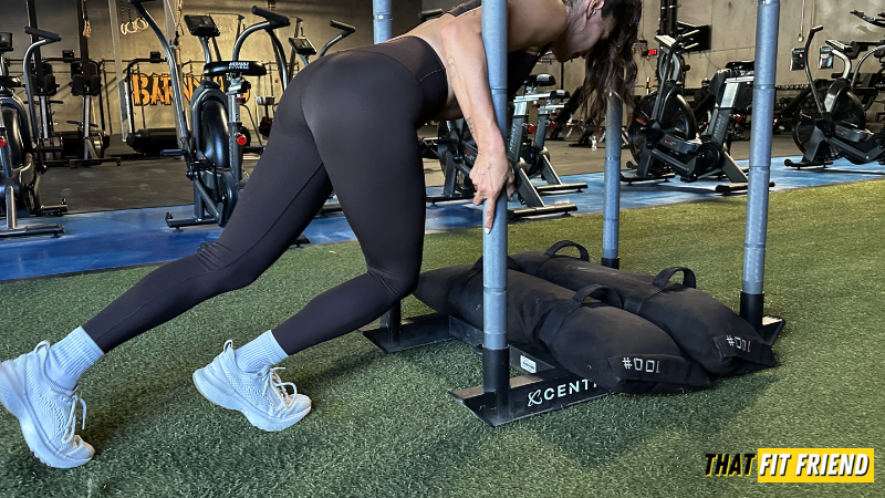 Testing the Aerie Offline XTRA High Waisted Leggings for Sled Pushes