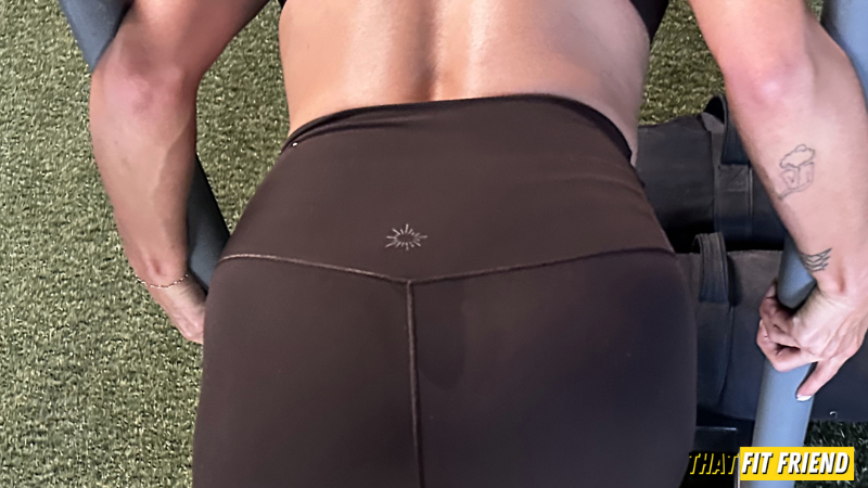 Testing the Aerie Offline XTRA High Waisted Leggings for moisture wicking