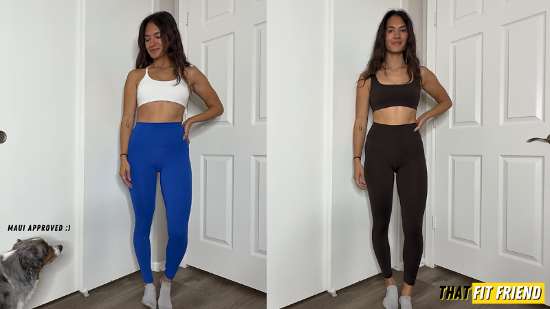 Testing the Aerie Offline XTRA High Waisted Leggings in Different Colors